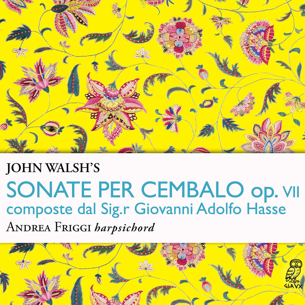 John Walsh's Sonate Per Cembalo Op. 7 Composte Music CD