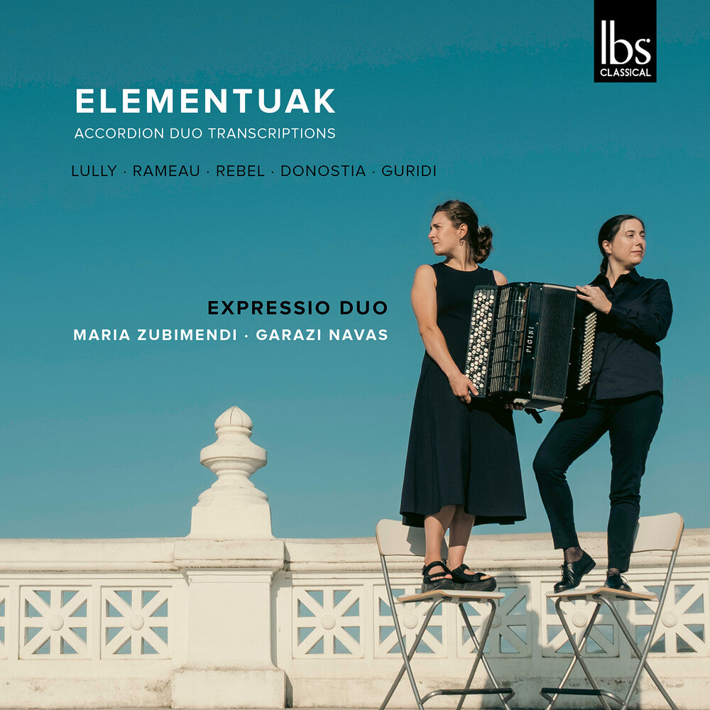 Elementuak - Accordion Duo Transcriptions Music CD