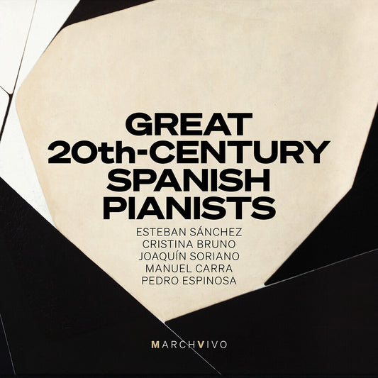 the album cover for Esteban Sanchez - Great 20th-Century Spanish Pianists (Live)
