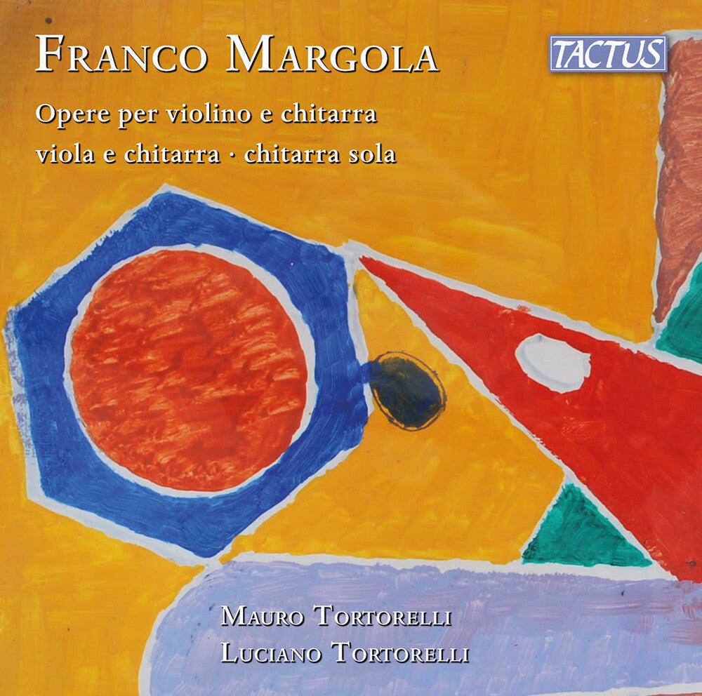 Margola: Works For Vn & Guitar Viola & Guitar Solo Music CD
