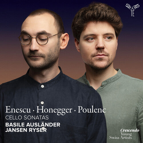 Auslander,basile / Ryser,jansen - Enescu Honegger & Poulenc: Cello Sonatas - Music CD