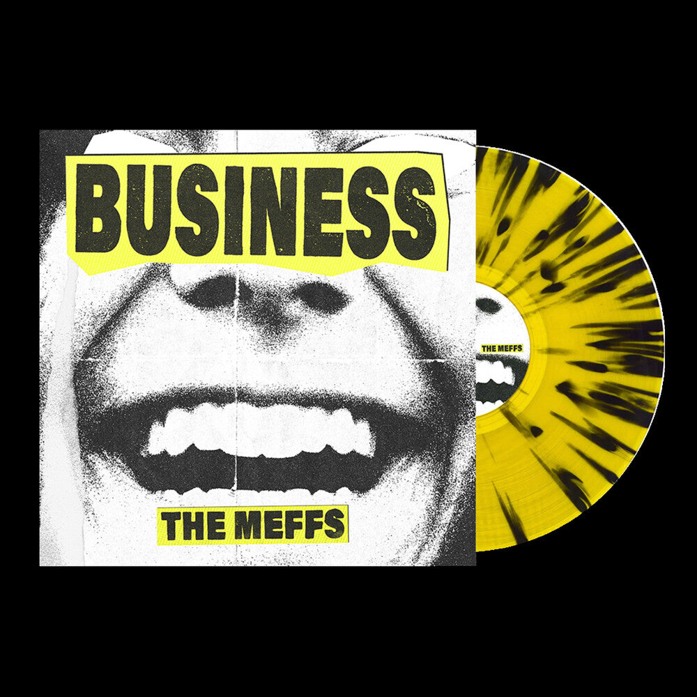 Pre-Order: Business [Yellow/Black Splatter] Vinyl Record