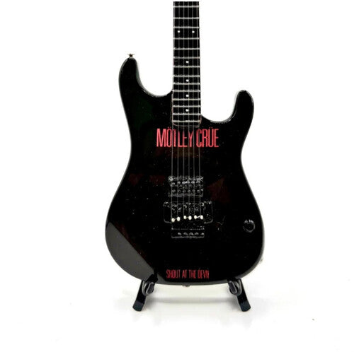 Mini Axe Motley Crue Shout At The Devil Mini Gtr - Mini Axe Motley Crue Shout At The Devil Mini Gtr - Collectibles