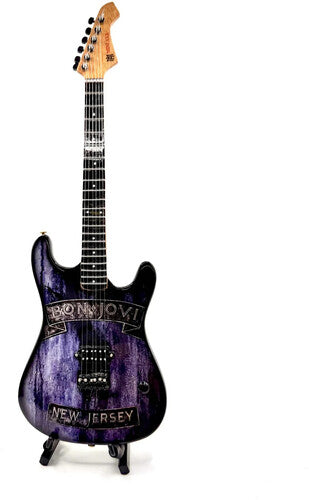 Mini Axe Bon Jovi New Jersey Mini Guitar - Mini Axe Bon Jovi New Jersey Mini Guitar - Collectibles