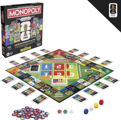 Monopoly Panini Prizm - Fifa World Cup Game - Monopoly Panini Prizm - Fifa World Cup Game - Collectibles