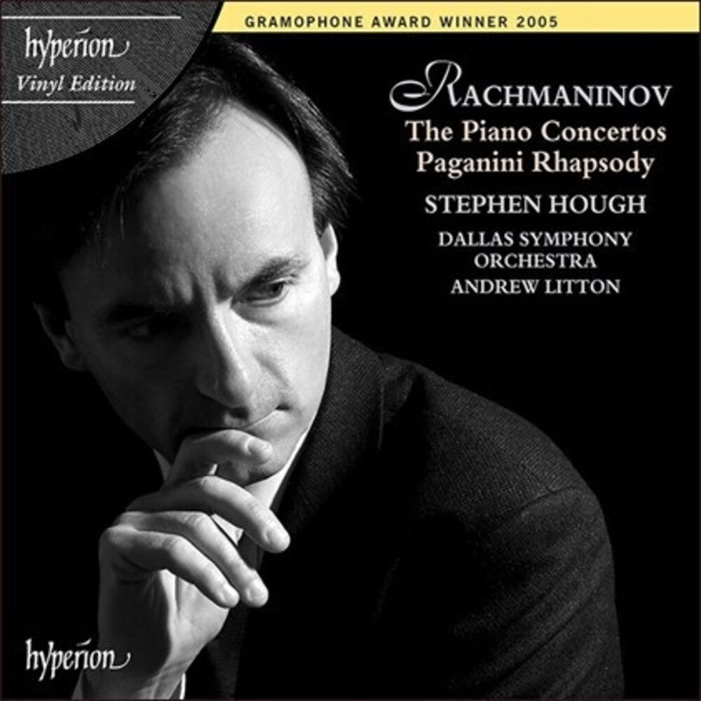 Rachmaninoff / Hough / Litton / Dallas Symphony - Rachmaninoff: Piano Ctos 1-4 / Paganini Rhapsody [LP] Vinyl Record
