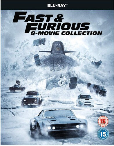 Fast & The Furious 1-8 Boxset - Fast & The Furious 1-8 Boxset - Blu-ray