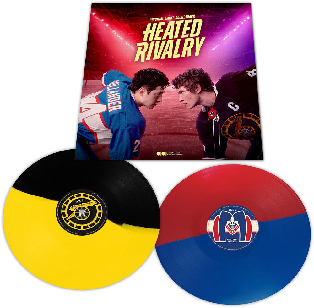 Heated Rivalry / O.S.T. - Heated Rivalry (Original Series Soundtrack) [Blue/Red & Black/Yellow] Vinyl Record