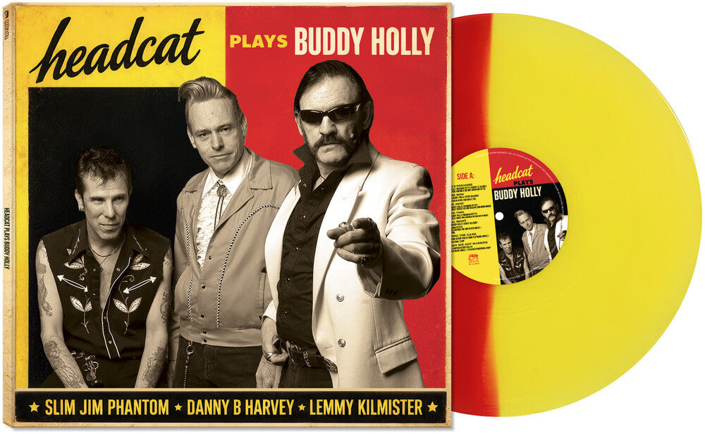 Sings Buddy Holly [Red/Yellow Split] Vinyl Record