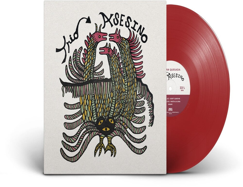 Adrian Quesada - Trio Asesino [Colored Vinyl] (Red) Vinyl Record