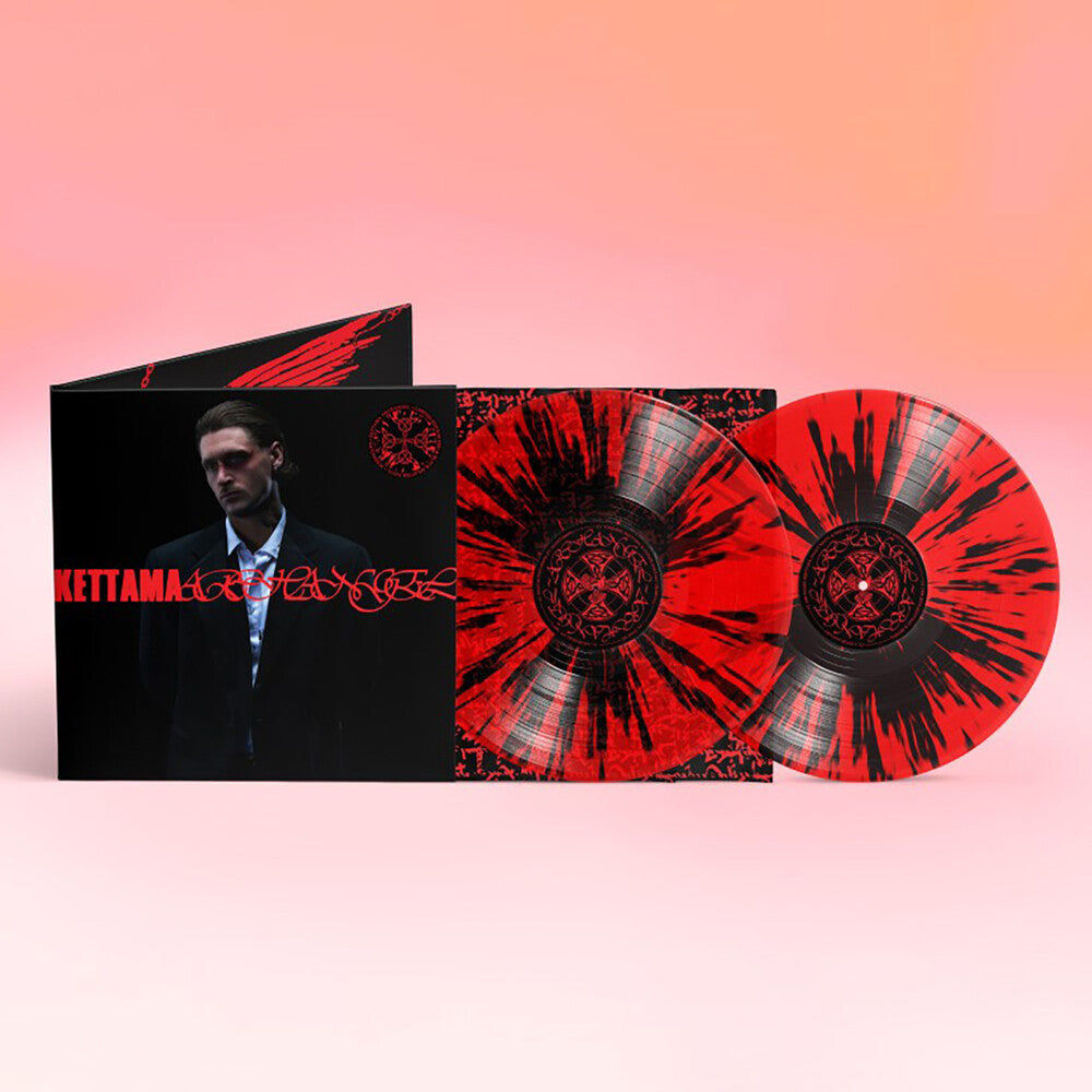 Kettama - Archangel (Blk) [Colored Vinyl] (Red) (Spla) (Uk) Vinyl Record