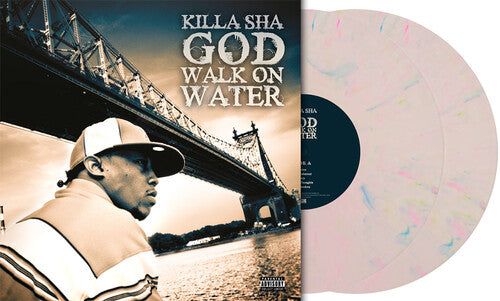 Killa Sha - God Walk On Water - Rose Multicolour Marble Vinyl - Vinyl Record