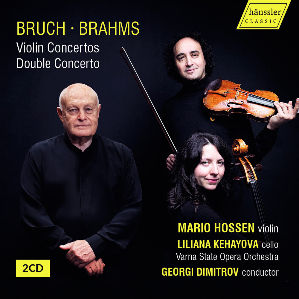 Pre-Order: Brauch & Brahms: Violin Cons Double Concerto Music CD