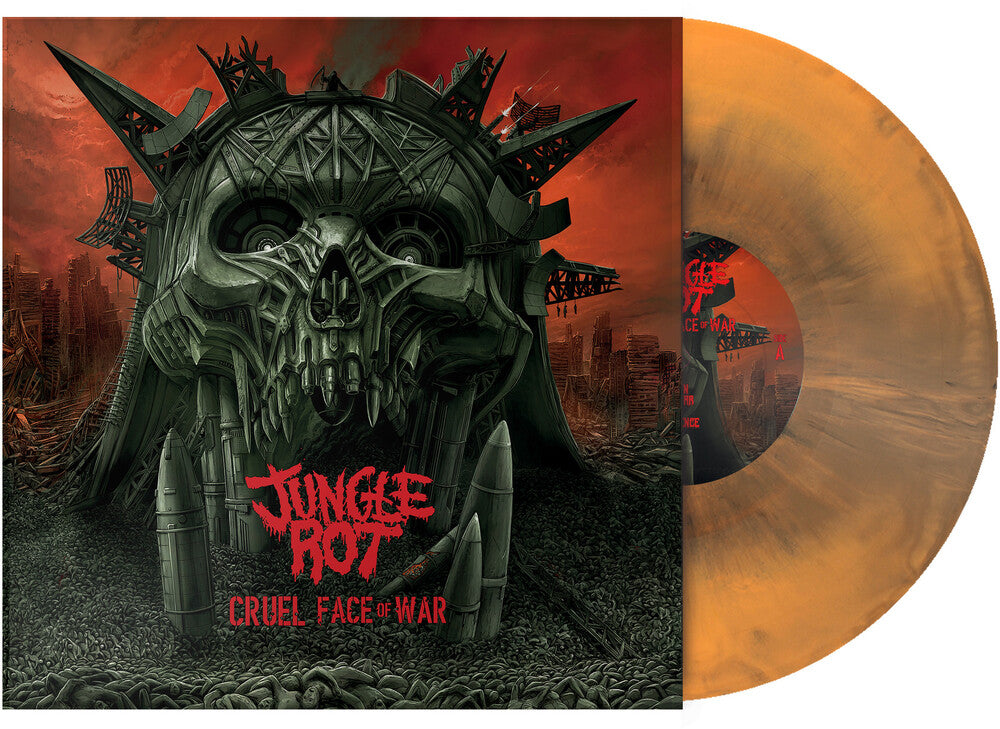 Jungle Rot - Cruel Face Of War (Blk) [Colored Vinyl] (Org) Vinyl Record