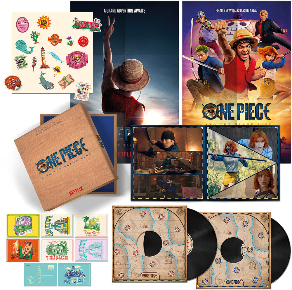 Pre-Order: One Piece: Into Grand - Ost (Box) (Post) [LP] Vinyl Record