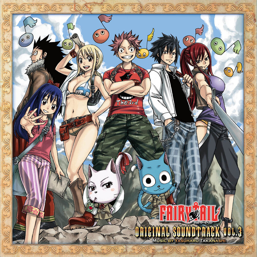 Pre-Order: Fairy Tail Vol.3 - O.S.T. [Colored Vinyl] (Ylw) (Aniv) Vinyl Record