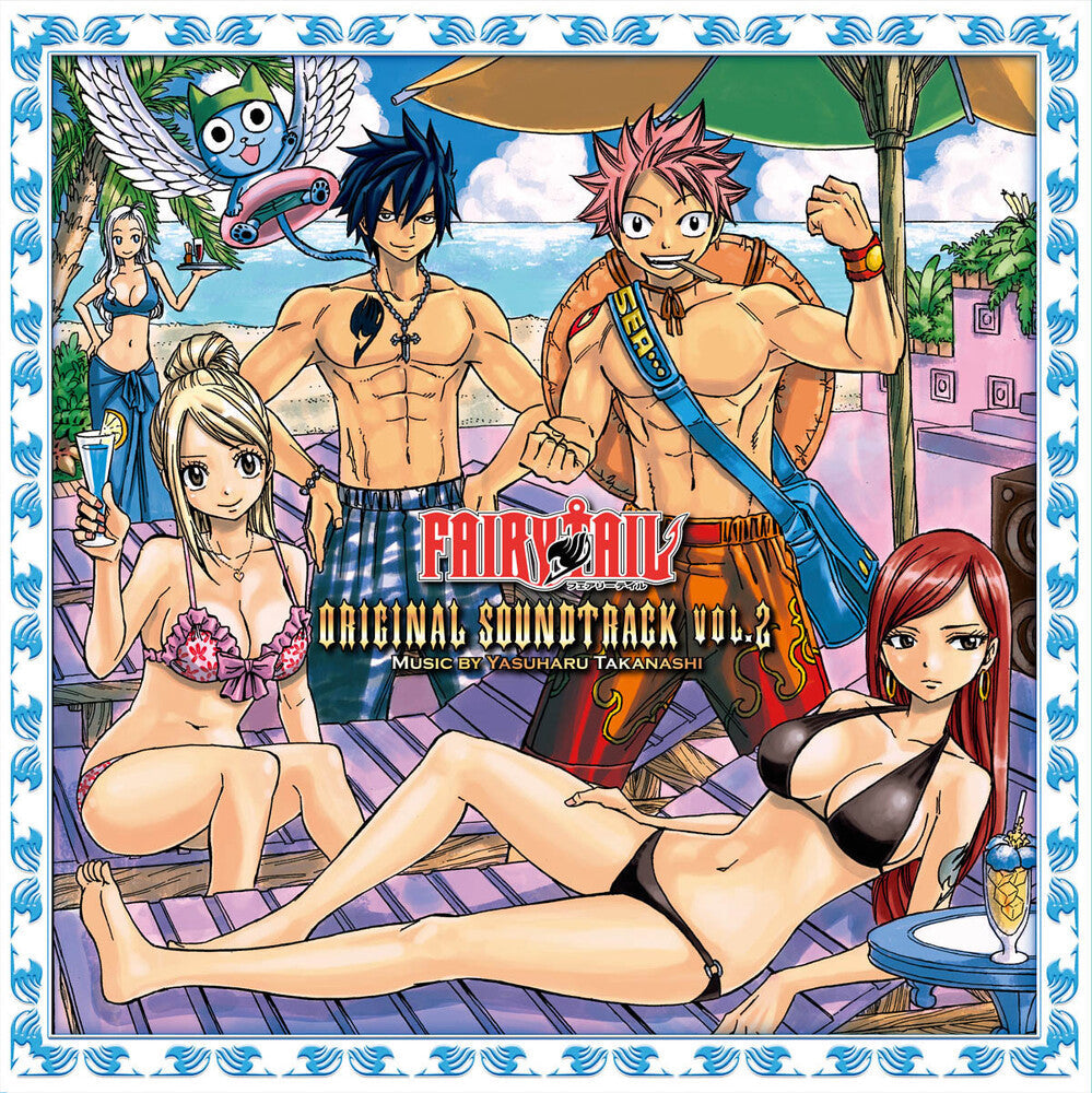 Pre-Order: Fairy Tail Vol.2 - O.S.T. (Blue) [Colored Vinyl] (Aniv) Vinyl Record