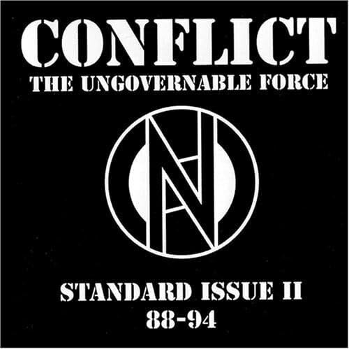 Conflict - Standars Issue Ii 88-94 - White & Black Splatter - Vinyl Record