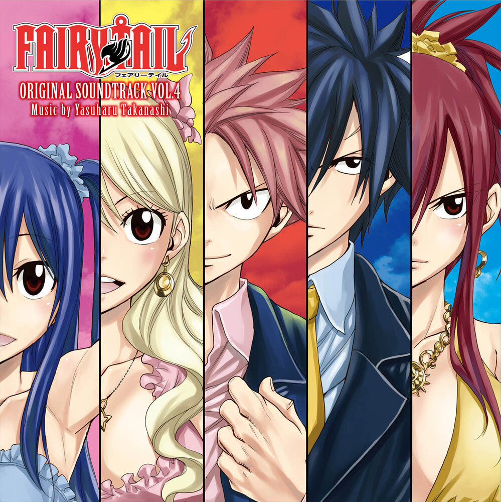 Pre-Order: Fairy Tail Vol.4 - O.S.T. (Box) [Colored Vinyl] (Red) Vinyl Record