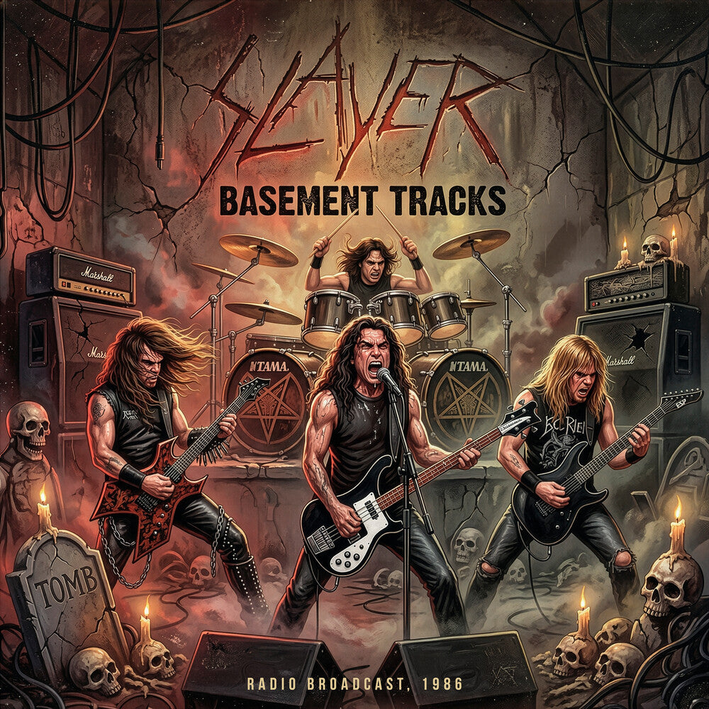 Slayer - Basement Tracks [Colored Vinyl] (Red) Vinyl Record