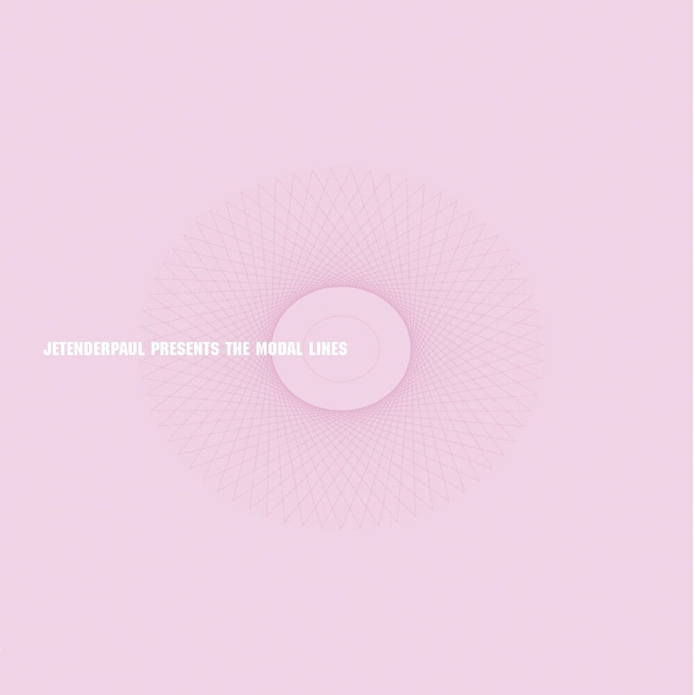 Jetenderpaul - Presents The Modal Lines - Pink Splatter [Colored Vinyl] Vinyl Record