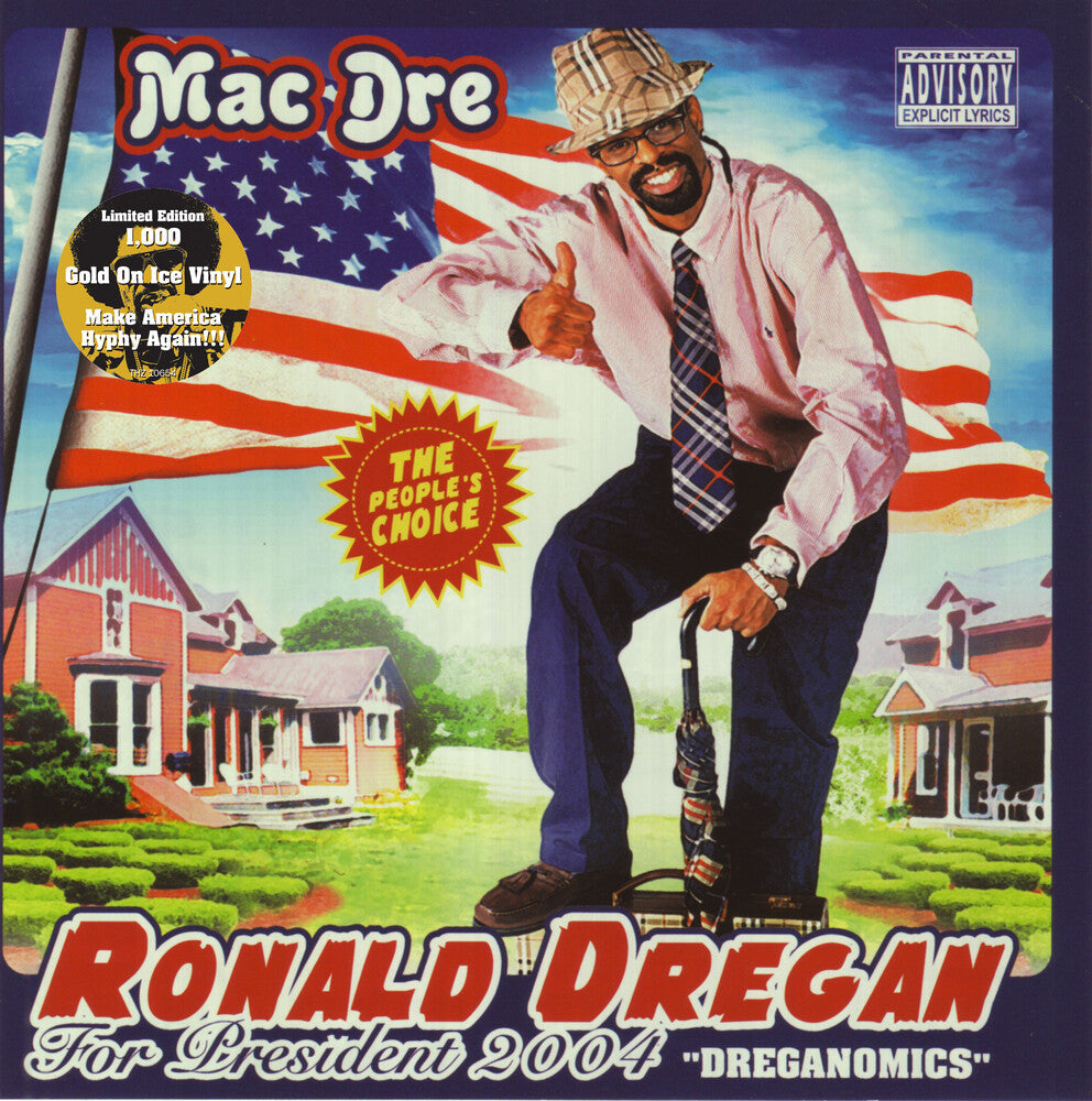 Mac Dre - Ronald Dregan - Dreganomics [Colored Vinyl] (Gol) [Limited Edition] Vinyl Record