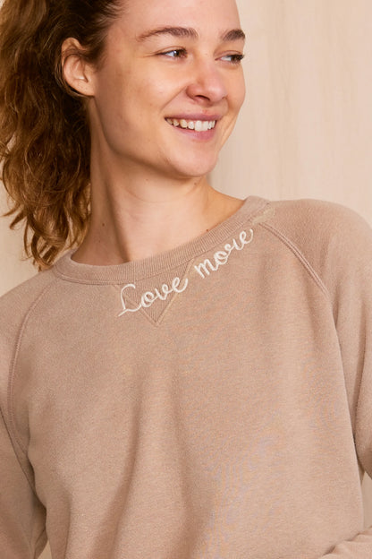 Love More Vintage Sweatshirt