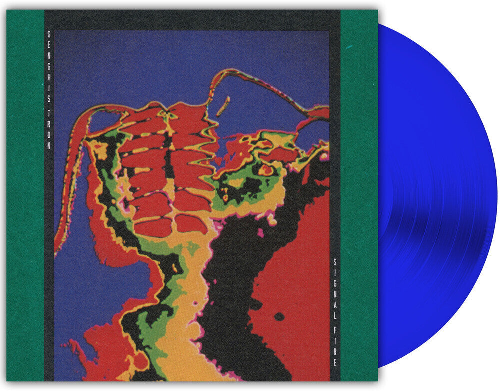 Genghis Tron - Signal Fire [Royal Blue] Vinyl Record
