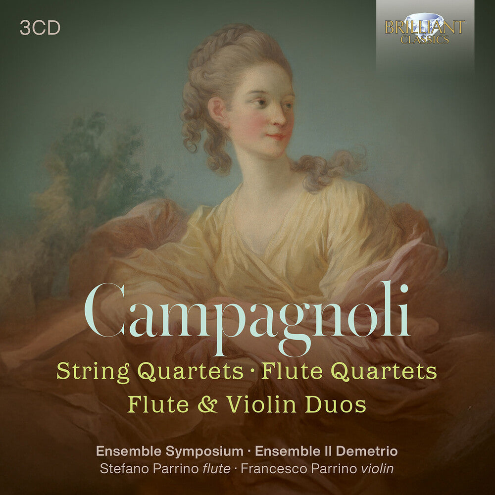 Campagnoli: Str Qrts Flute Qrts Flute & Vn Duos Music CD