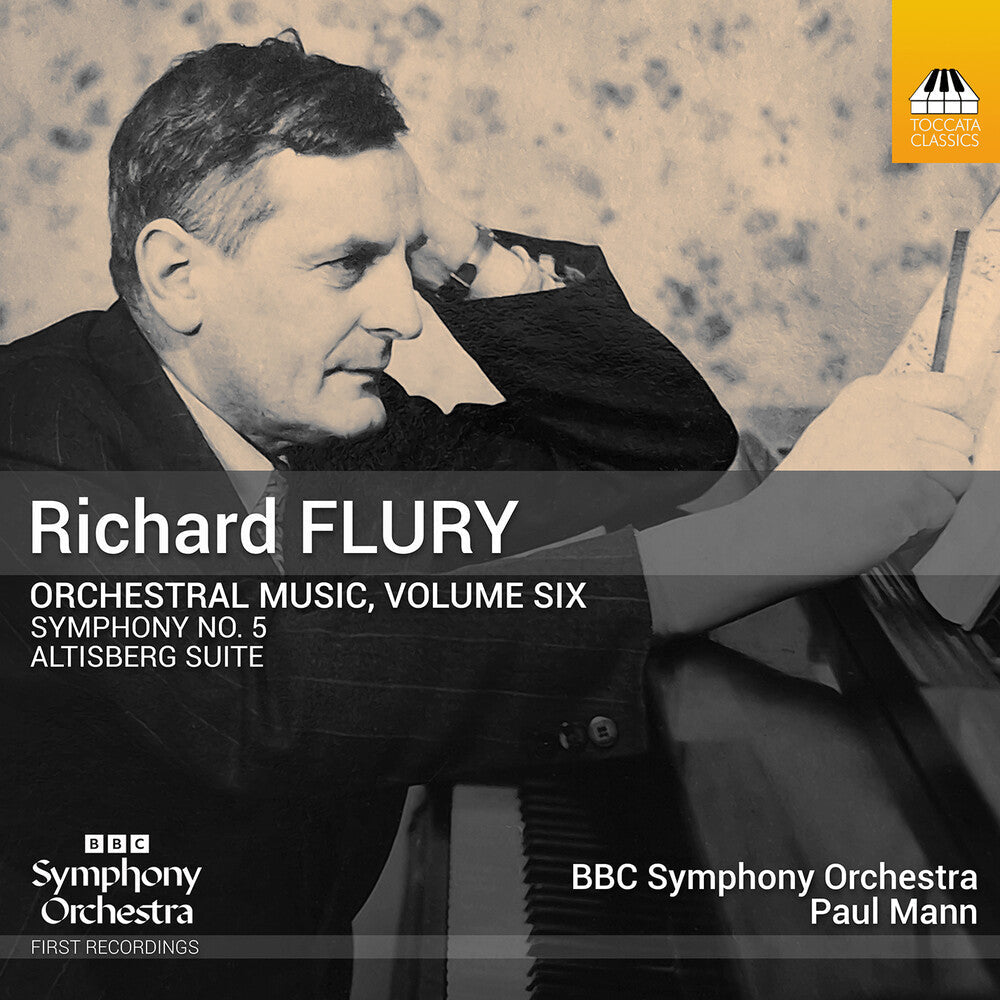 Richard Flury: Orchestral Music Vol. 6 Music CD
