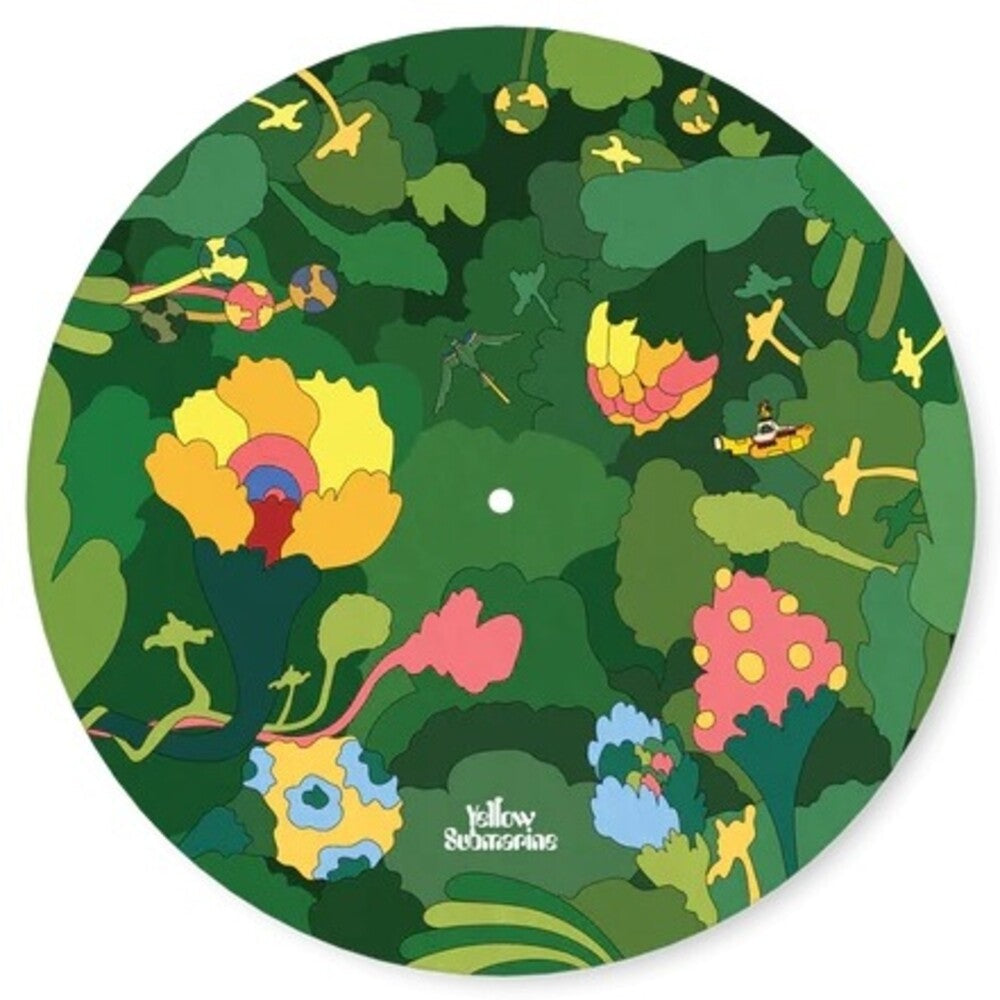 The Beatles Yellow Sub Record Mat Pepperland Woods [Vinyl Accessories] Slipmat