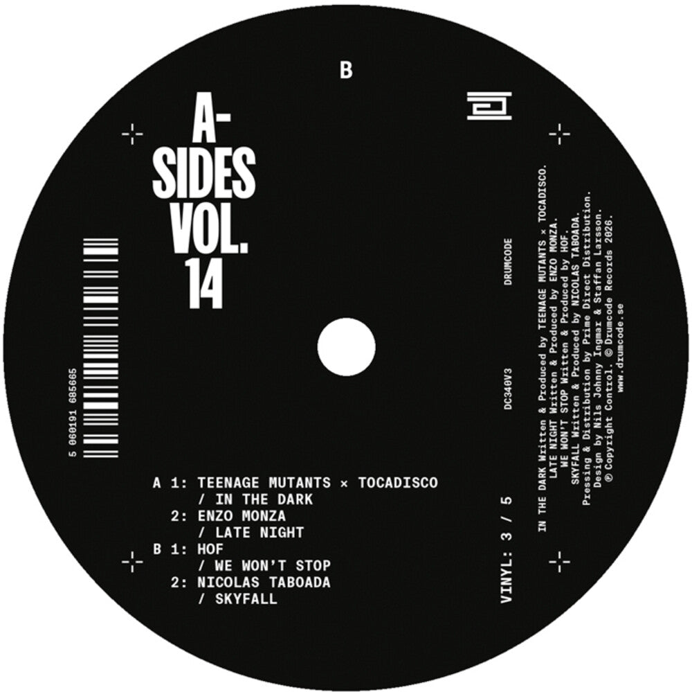 A-Sides Vol. 14: Part 3 (Of 5) / Various [12" Vinyl] Vinyl Record