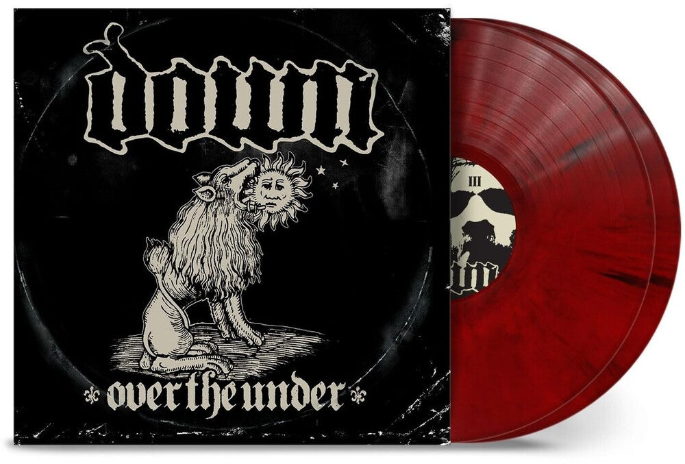 Down - Over The Under (Blk) [Colored Vinyl] (Gate) (Red) [Remastered] Vinyl Record