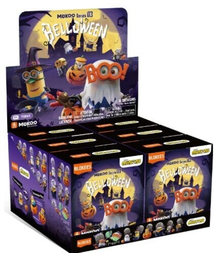 Blokees - Minions Mokoo 03 Belloween 6ct Pdq - Blokees - Minions Mokoo 03 Belloween 6ct Pdq - Collectibles