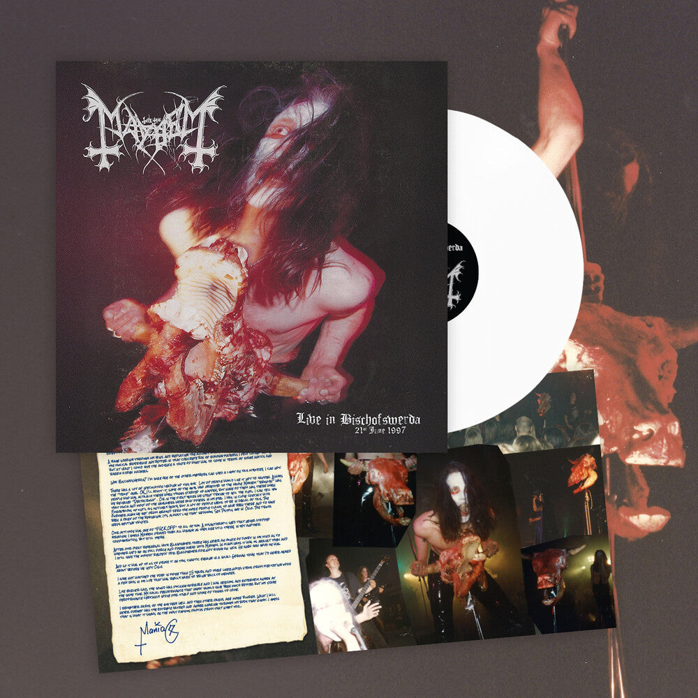 Mayhem - Live In Bischofswerda (21st June 1997) [White] Vinyl Record