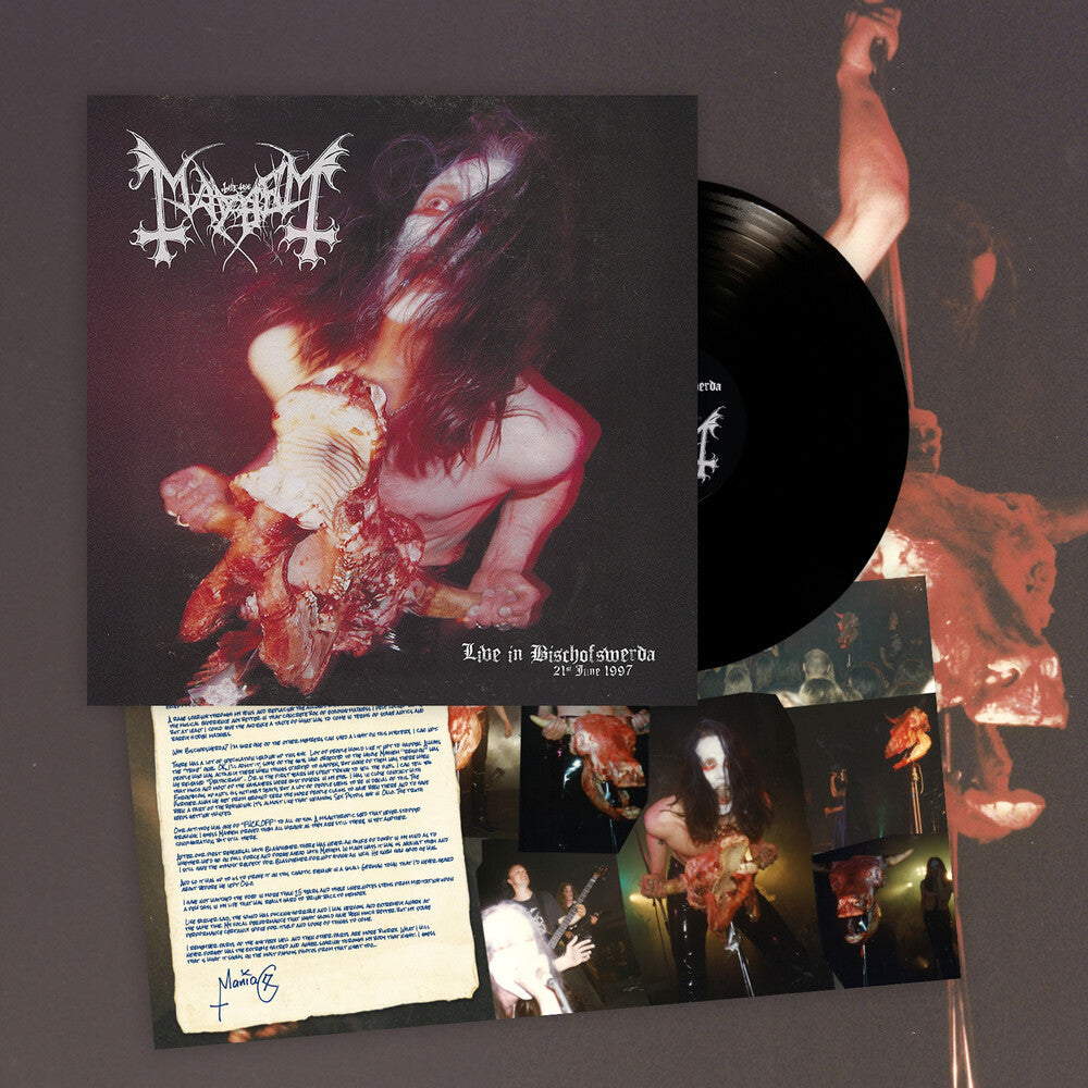 Mayhem - Live In Bischofswerda (21st June 1997) [Black] Vinyl Record
