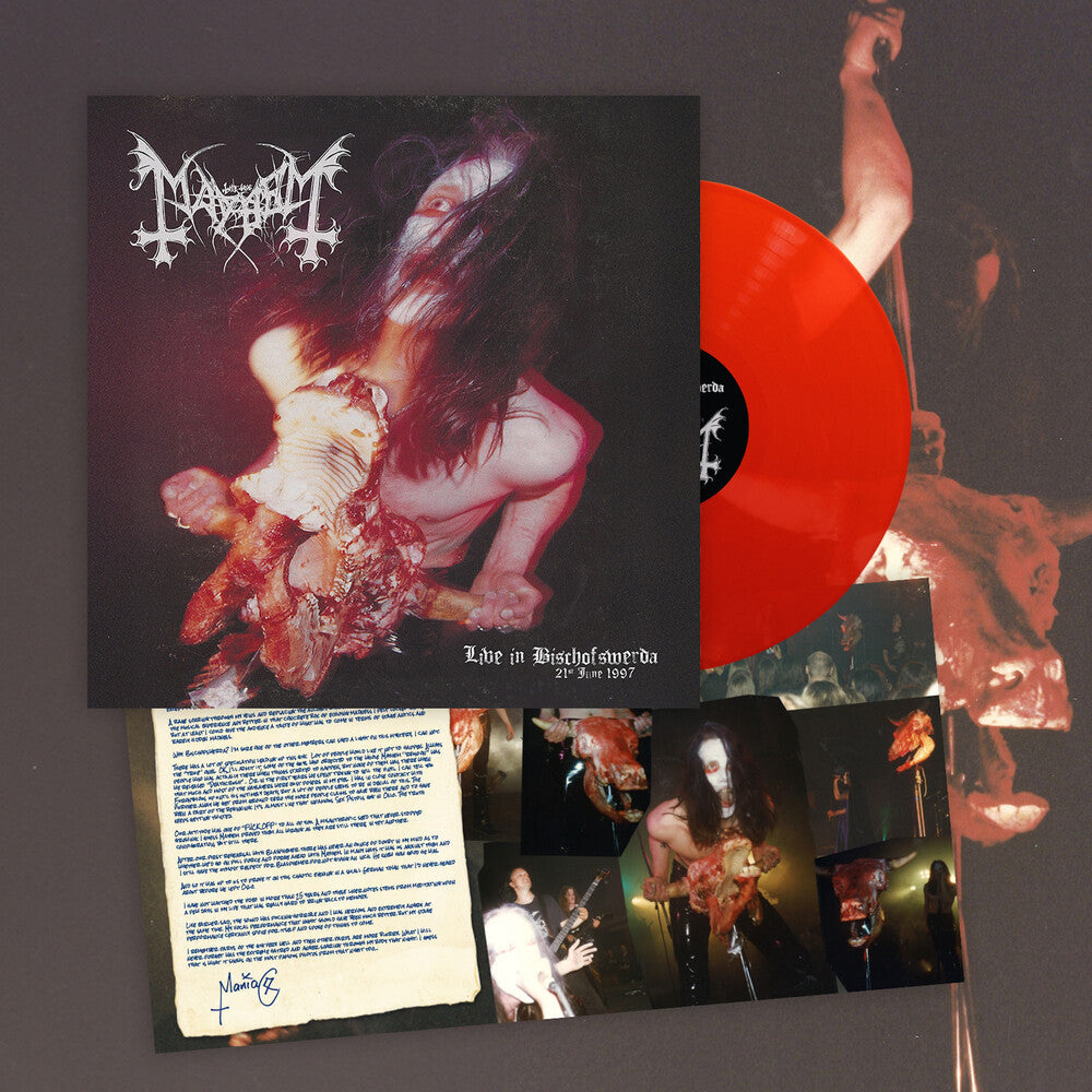 Mayhem - Live In Bischofswerda (21st June 1997) [Red] Vinyl Record