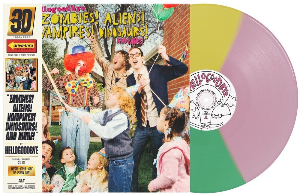 Hellogoodbye - Zombies Alien Vampires Dinosaurs (B-Sides) (Aniv) [LP] Vinyl Record