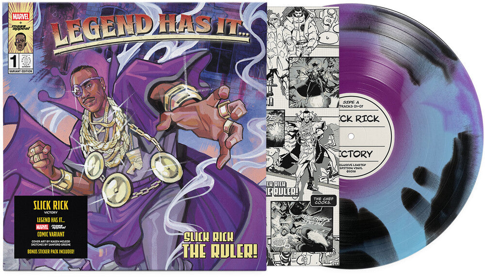 Slick Rick - Victory [Marvel Legend Has It Series Marble] Vinyl Record