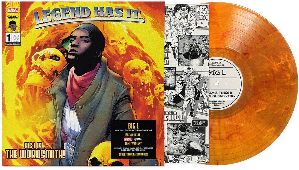 Big L - Harlem's Finest: Return Of The King [Marvel Legend Has It Series Marble] Vinyl Record