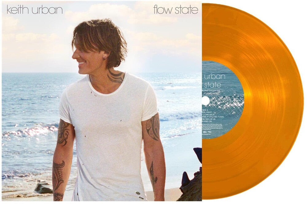 Keith Urban - flow state [Translucent Orange] Vinyl Record