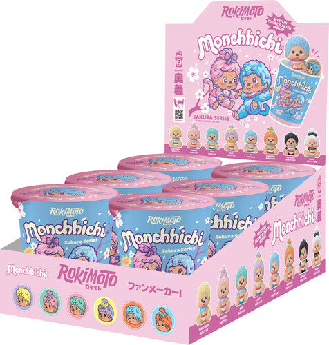Rokimoto Monchhichi - Monchhichi Sakura Series 1 6pc Blind Pdq - Collectibles