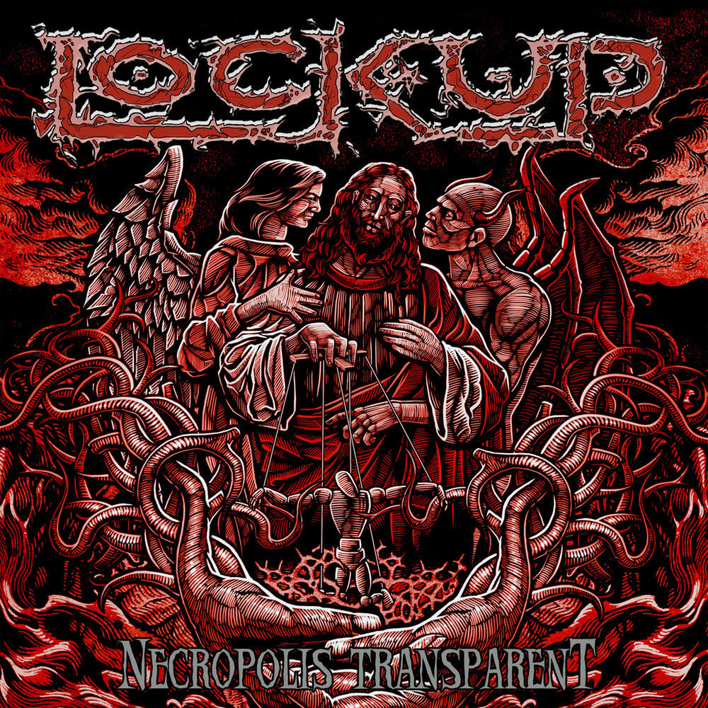 Necropolis Transparent - Red Vinyl [Colored Vinyl] (Red) Vinyl Record