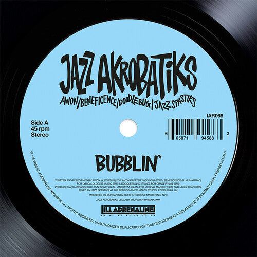 Jazz Akrobatiks - Bubblin' - Vinyl Record