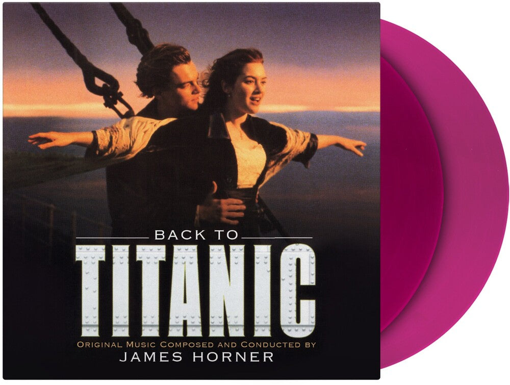 James Horner  (Colv) (Ltd) (Ogv) (Viol) - Back To Titanic - O.S.T. [Colored Vinyl] [Limited Edition] [180 Gram] (Viol) Vinyl Record