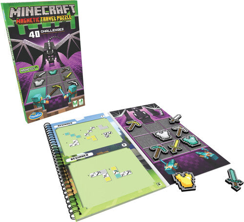 Ravensburger - Minecraft Magnetic Travel Puzzle - Games