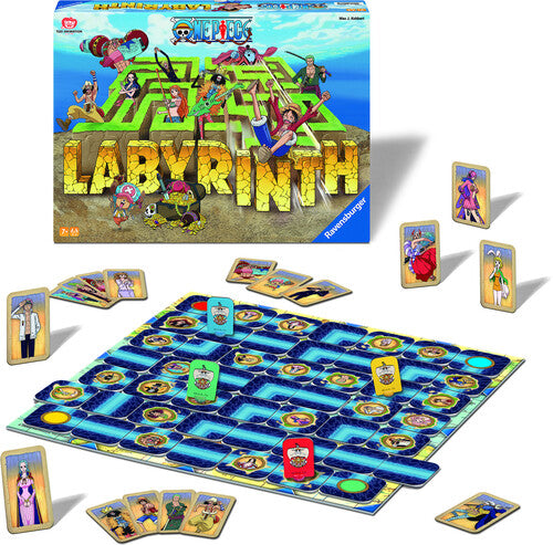 Ravensburger - One Piece Labyrinth Board Game - Games