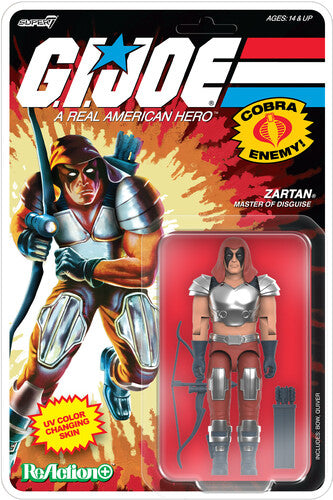 G.i. Joe Reaction+ Wave 09 - Zartan (comic) - G.i. Joe Reaction+ Wave 09 - Zartan (comic) - Collectibles