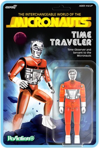Micronauts Reaction+ Wave 04 - Time Traveler (tran - Micronauts Reaction+ Wave 04 - Time Traveler (tran - Collectibles