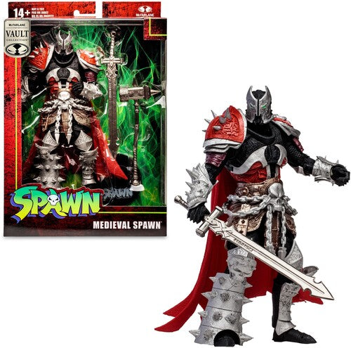 Mcfarlane Vault Medieval Spawn 7in Action Figure - Mcfarlane Vault Medieval Spawn 7in Action Figure - Collectibles